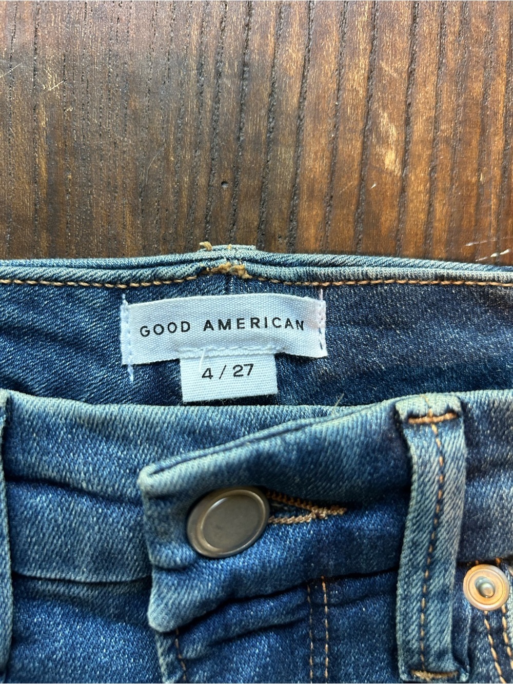 Good American Indigo Skinny Jeans - Picture 2 of 3